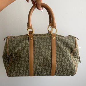 Vintage Olive green Dior purse
